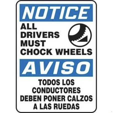 Accuform SPANISH BILINGUAL Safety Sign SBMSTF674MVA SBMSTF674MVA